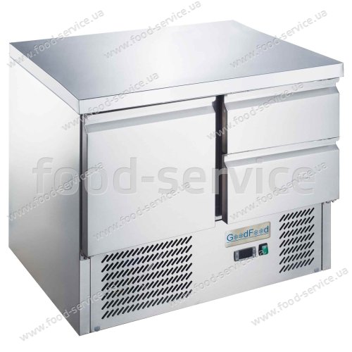 Стол холодильный GoodFood GF-S901-2D-H6C